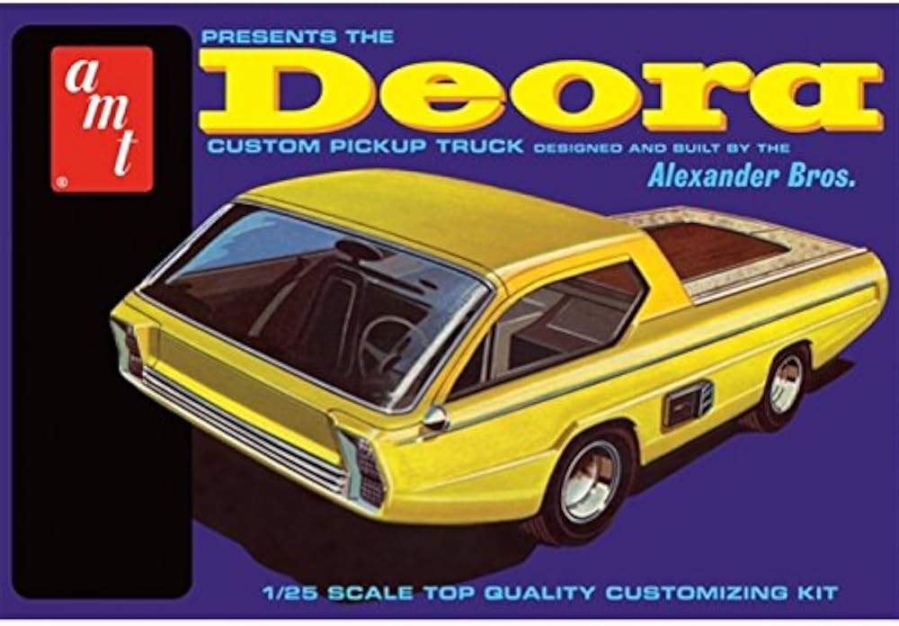 AMT AMT926 1:25 Scale Dodge Deora Custom Pickup Truck Model Kit