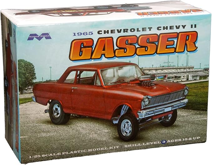 Moebius 2324 1965 Gasser Model Car Kit