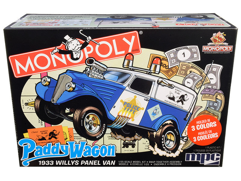 1/25 1933 Willys Panel Paddy Wagon (Monopoly)