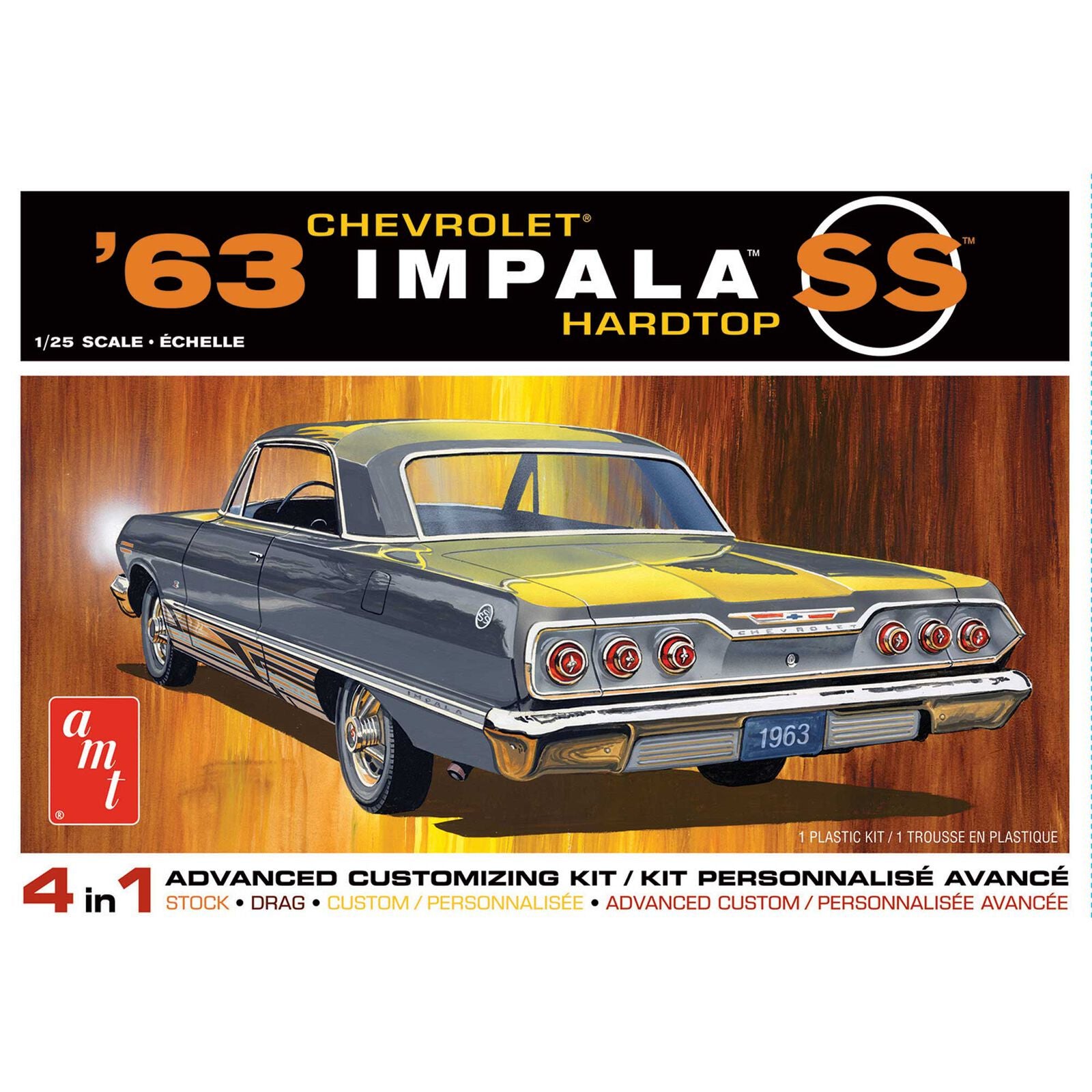 1/25 1963 Chevy Impala SS AMT1149M