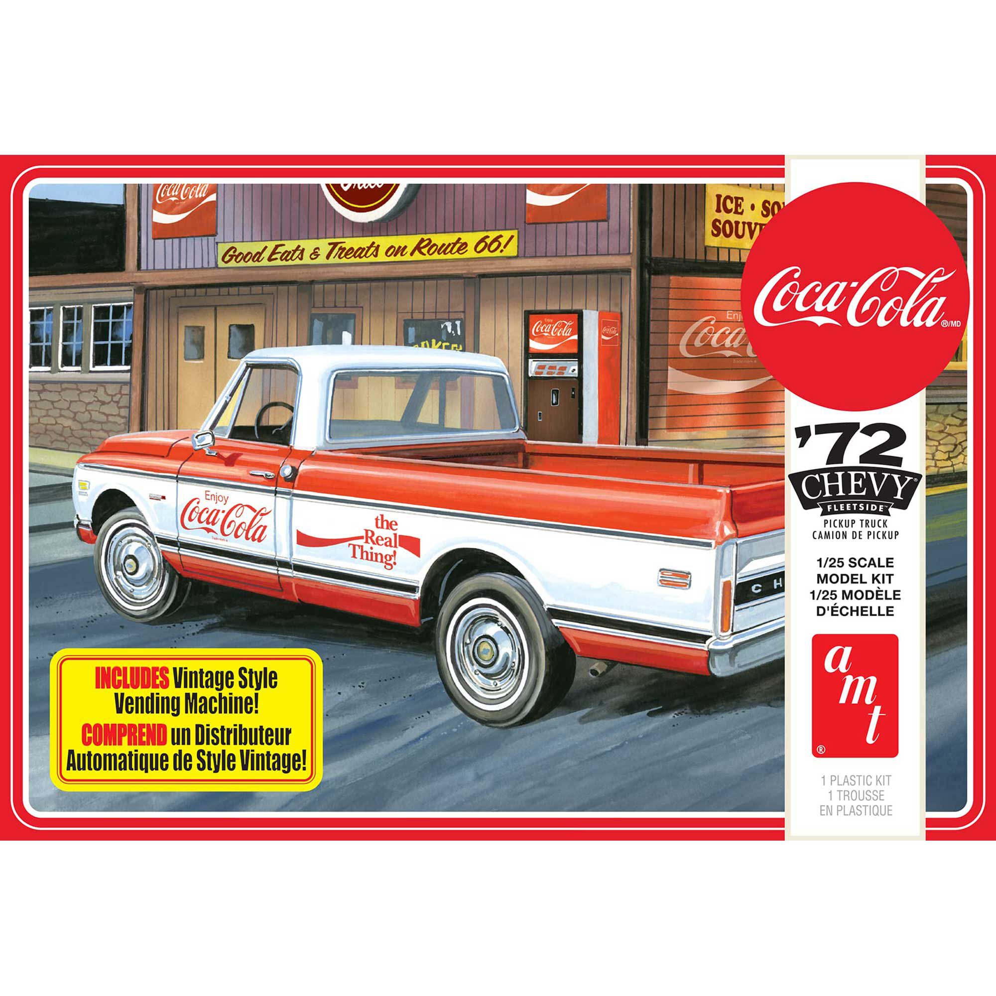 1/25 1972 Chevy Pickup with Vending Machine & Crates Model Kit