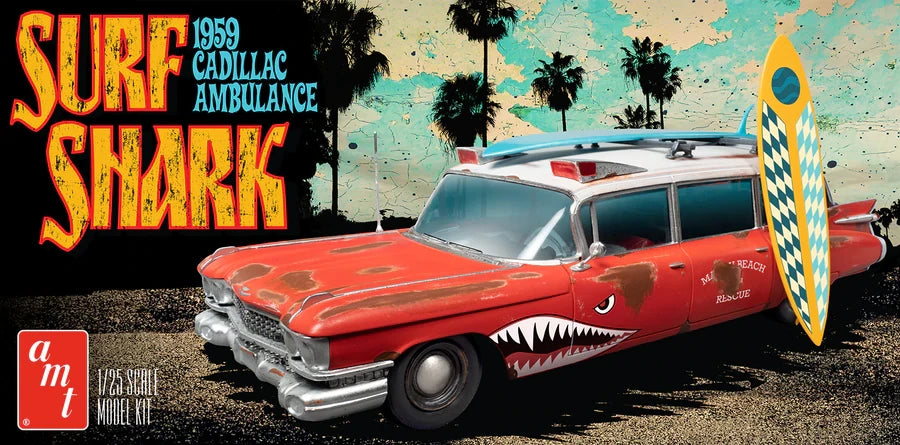 1959 Cadillac Ambulance 1:25