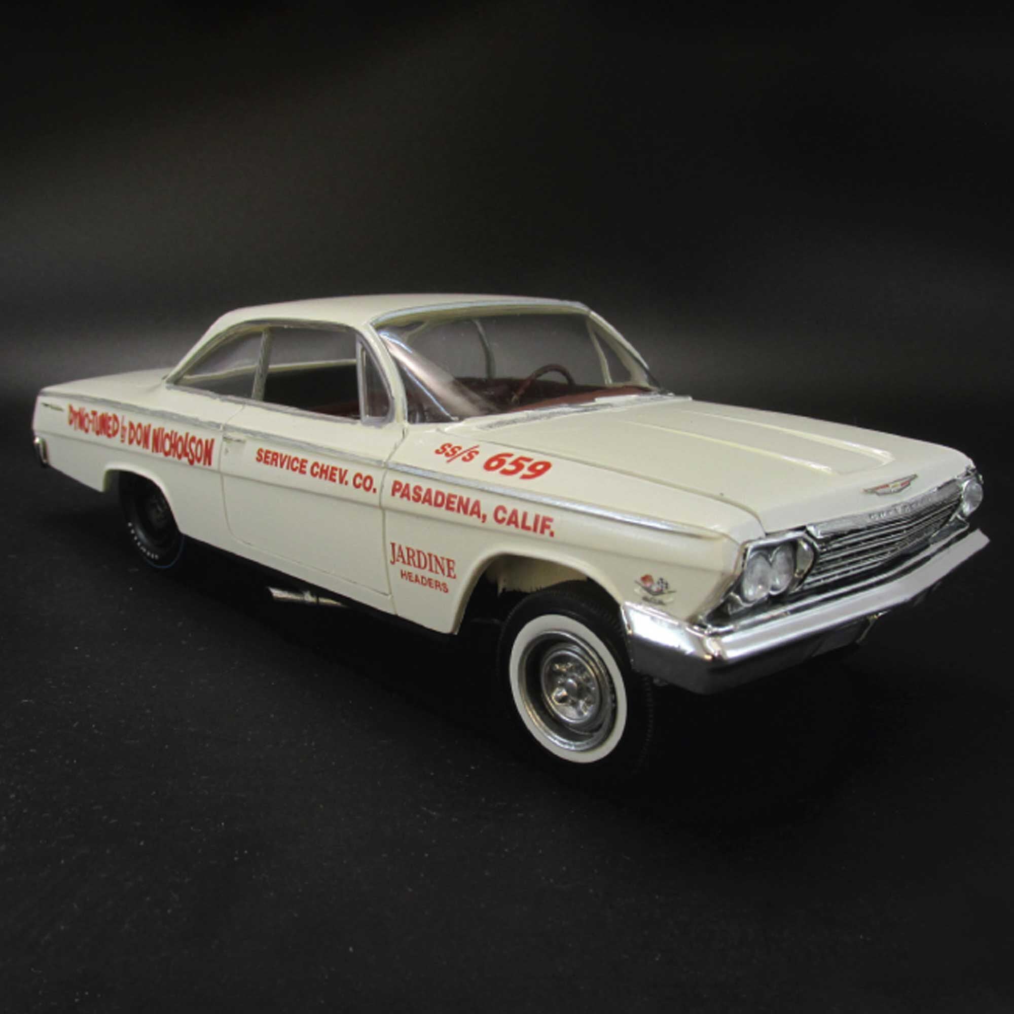 1/25 1962 Chevy Bel Air Super Stock Don Nicholson Model Kit