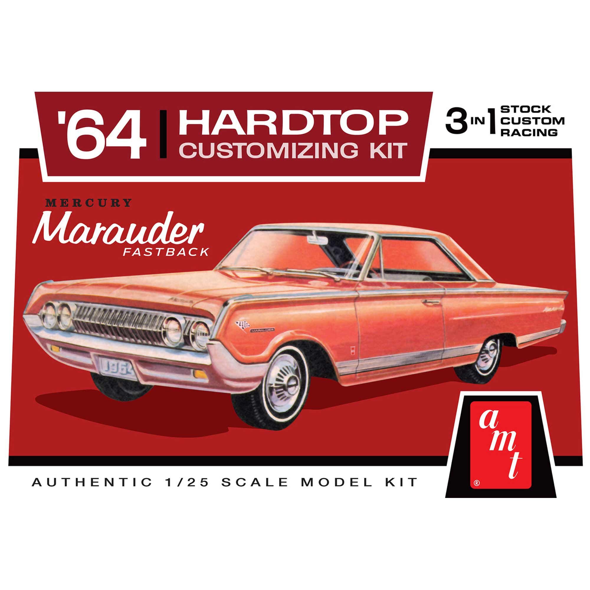 1/25 1964 Mercury Marauder Hardtop Model Kit AMT1294