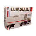 1/25 Ford C900 US Mail Truck With USPS Trailer Model Kit