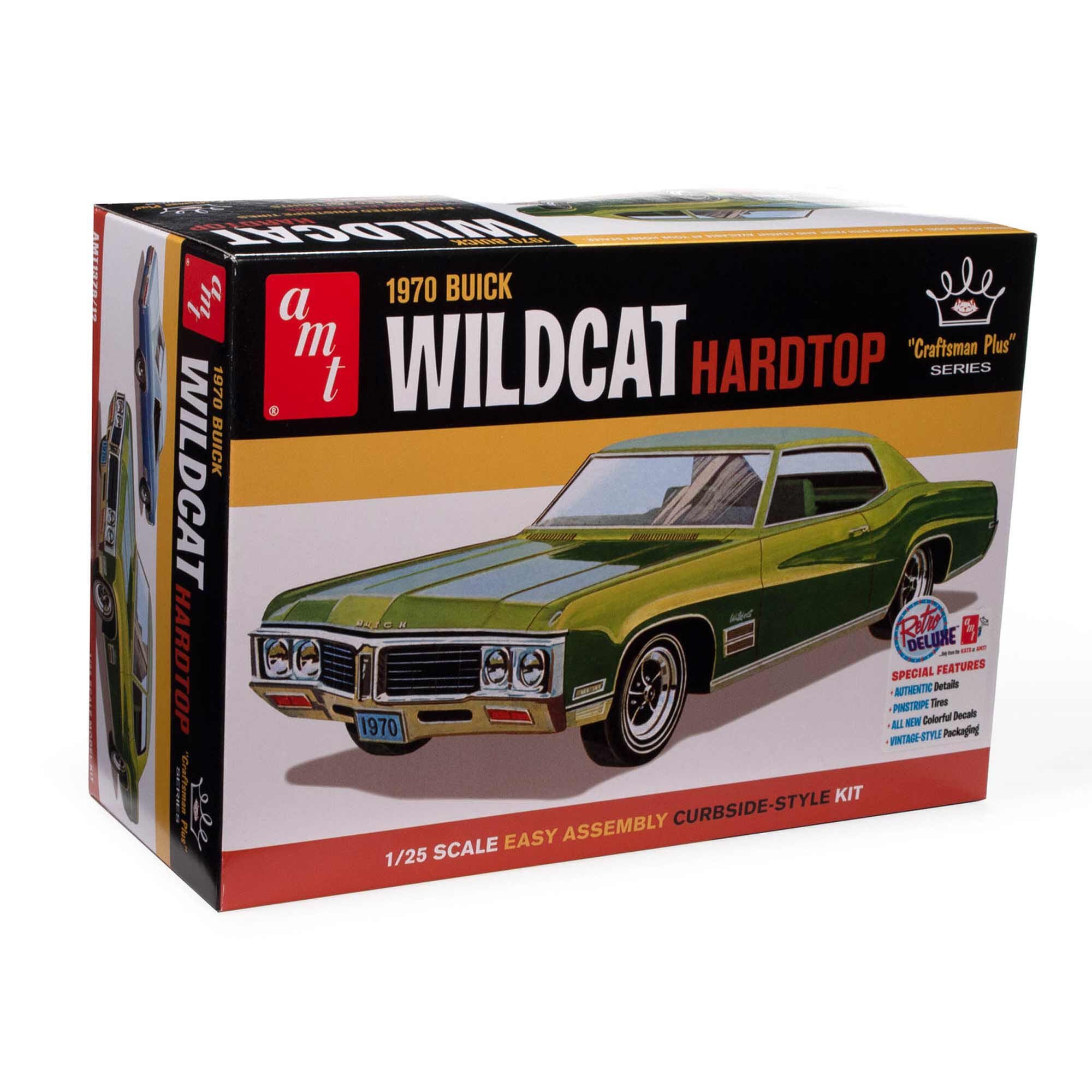 1/25 1970 Buick Wildcat Hardtop Model Kit AMT1379