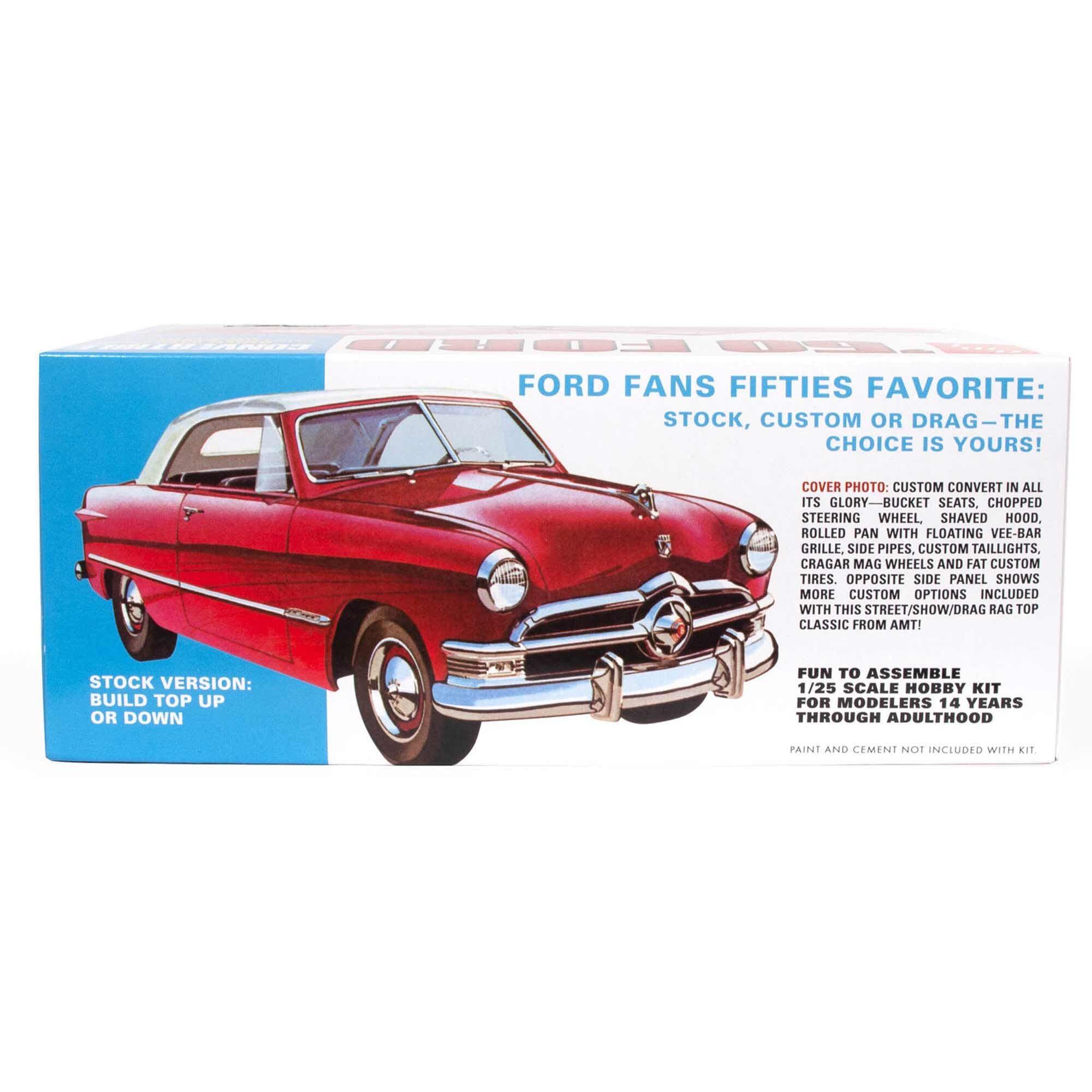 1/25 1950 Ford Convertible Street Rods Edition Model Kit