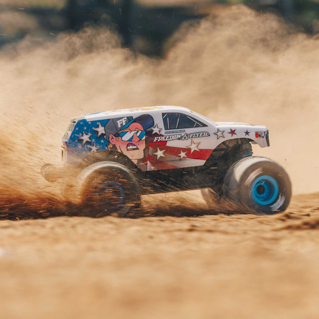 1/16 FREEDOM FLYER 4X4 RTR Monster Truck (Battery & Charger Included), White