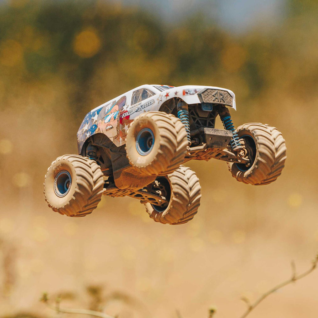 1/16 FREEDOM FLYER 4X4 RTR Monster Truck (Battery & Charger Included), White