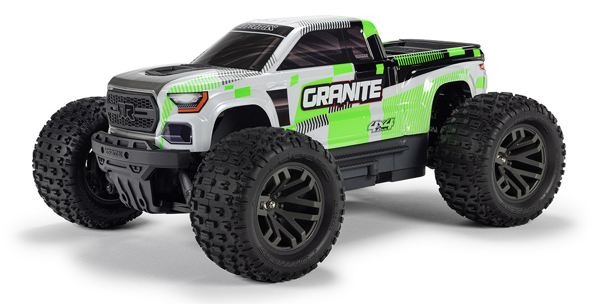 1/10 GRANITE MEGA 665 4X4 RTR Brushed Monster Truck, Orange