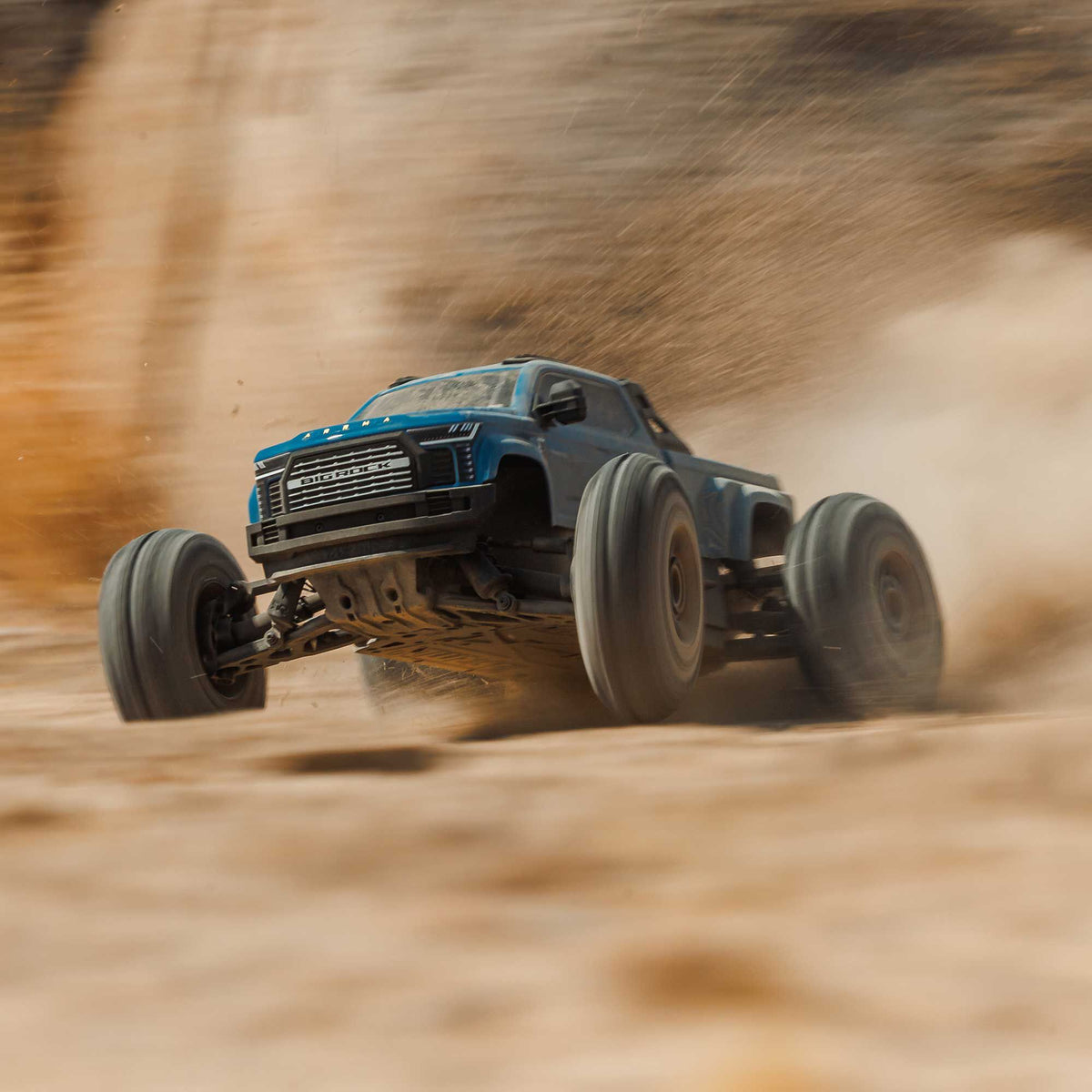 1/10 BIG ROCK 223S DSC 4X4 RTR Brushless Monster Truck, Green