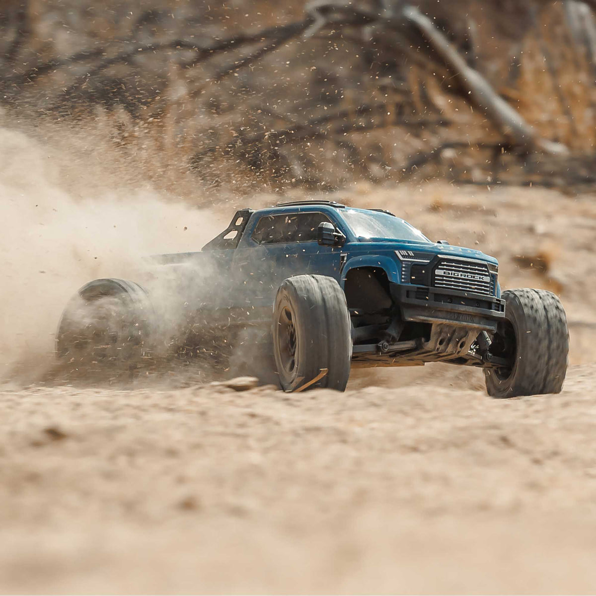 1/10 BIG ROCK 223S DSC 4X4 RTR Brushless Monster Truck, Green