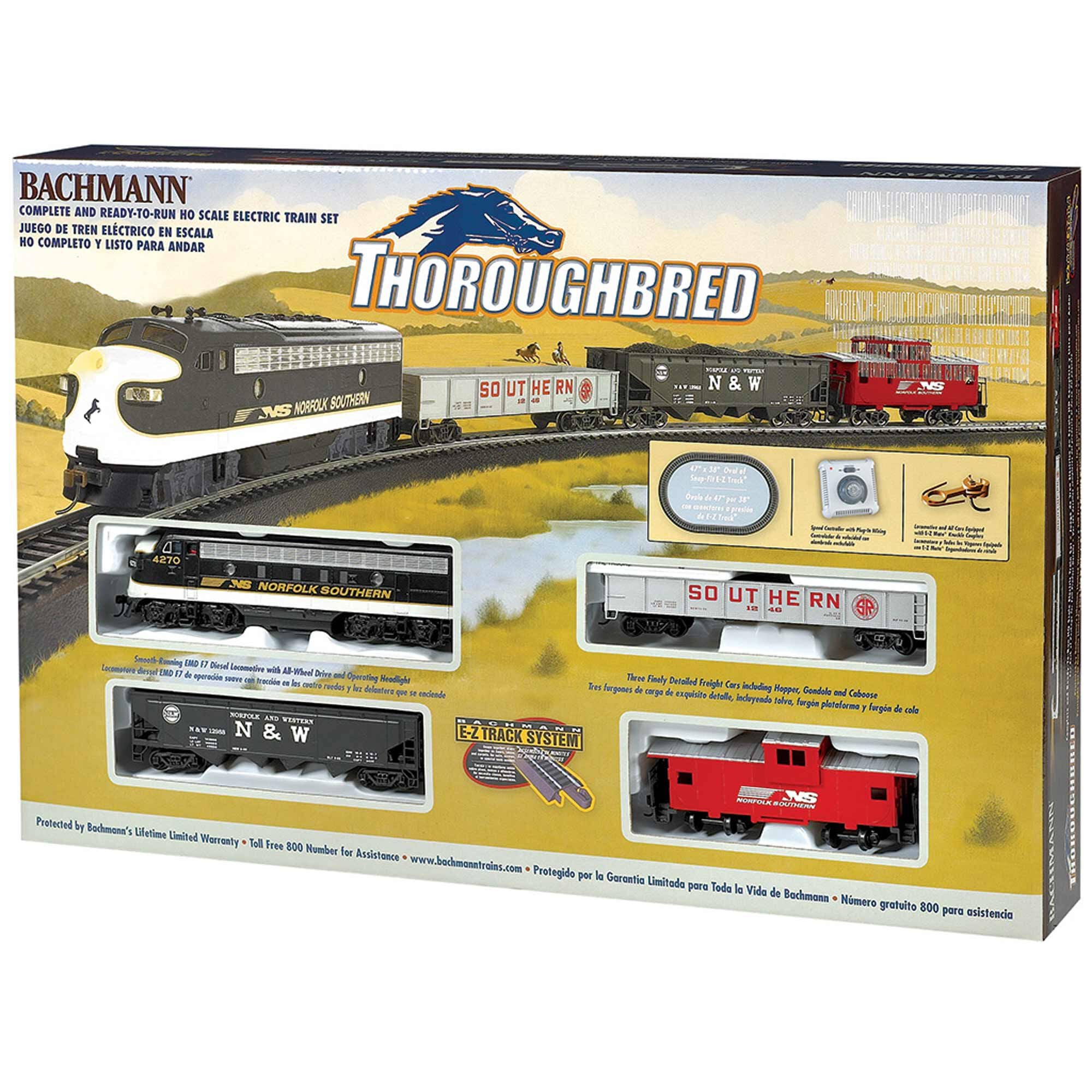 HO Thoroughbred Train Set