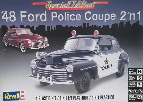 Revell 854318 1/25 48 Ford Police Coupe 2 n 1