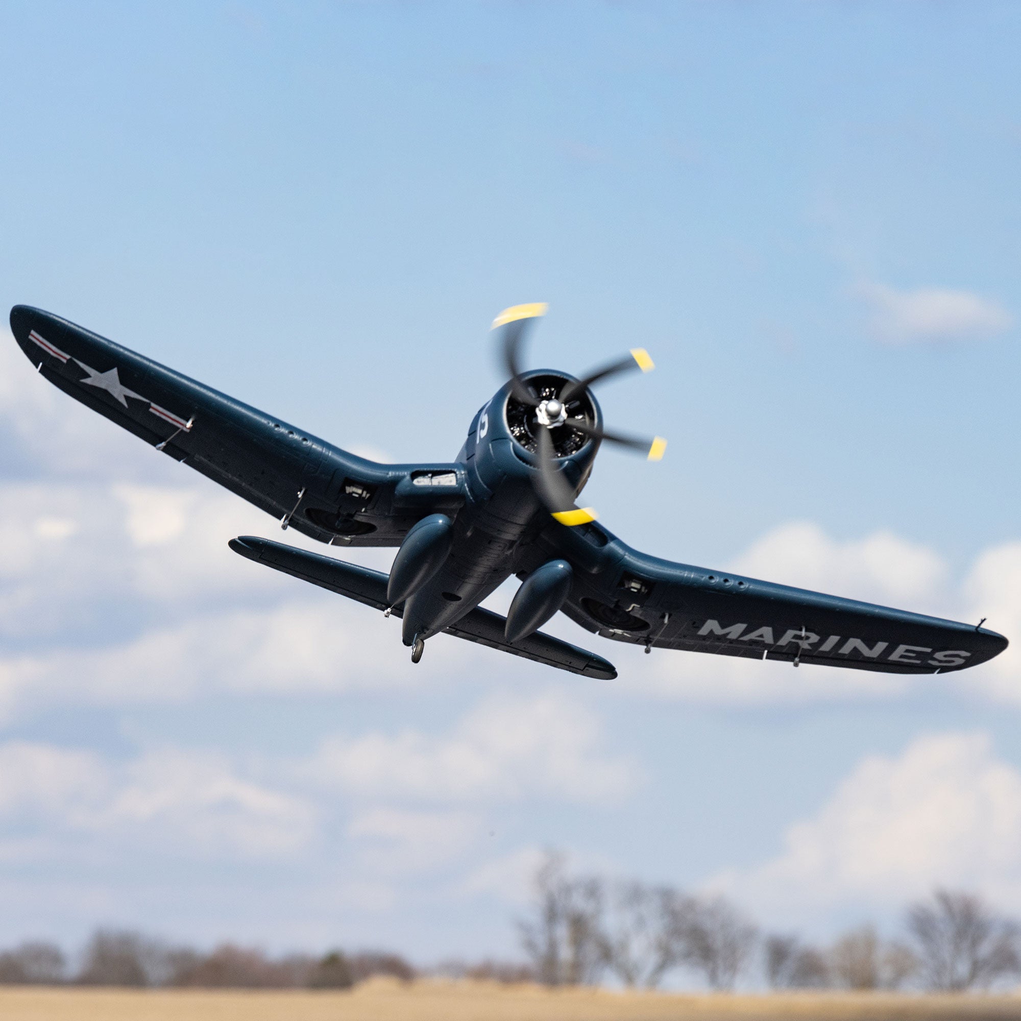F4U-4 Corsair 1.2m BNF Basic with AS3X and SAFE Select