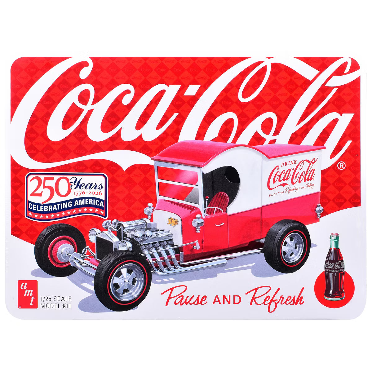 1925 Ford Model T Panel w/Tin Packaging Coca-Cola