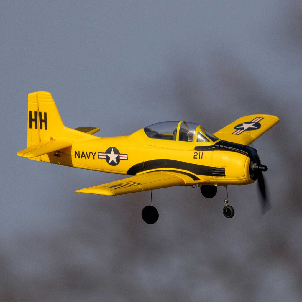 T-28 Trojan 450mm RTF with SAFE (2 Flight Batteries Included)