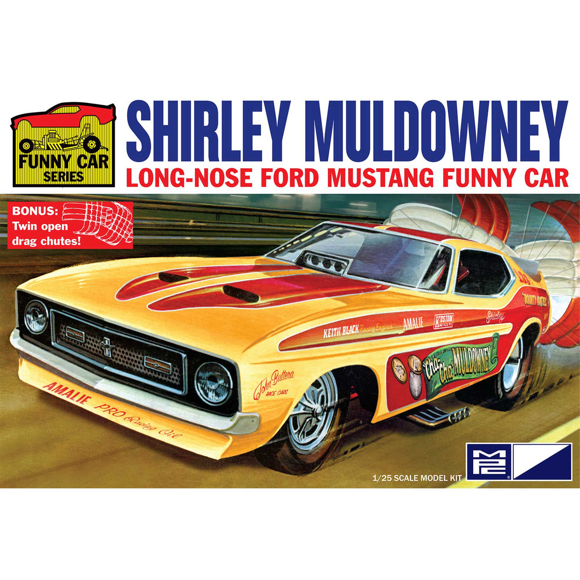 1/25 Shirley Muldowney Long Nose Ford Mustang FC MPC1001