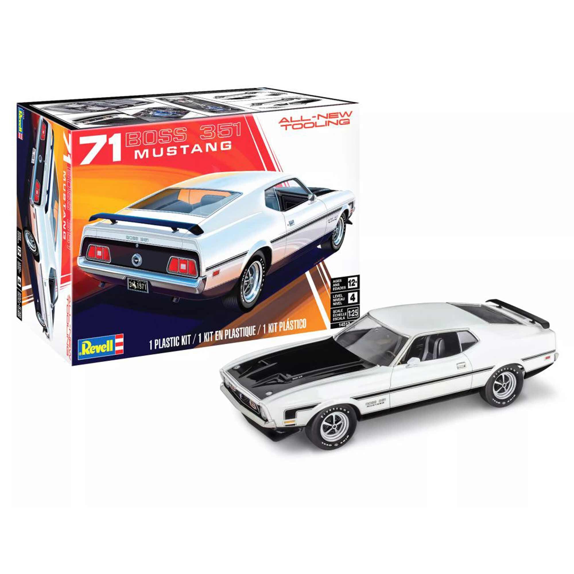 1/25 1971 Mustang Boss 351