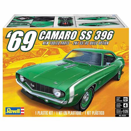 1/25 69 Camaro SS 396 2N1