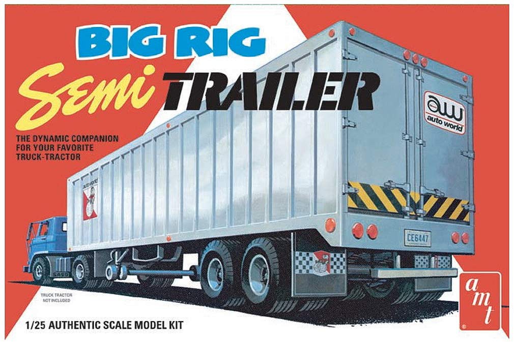 1/25 Big Rig Semi Trailer