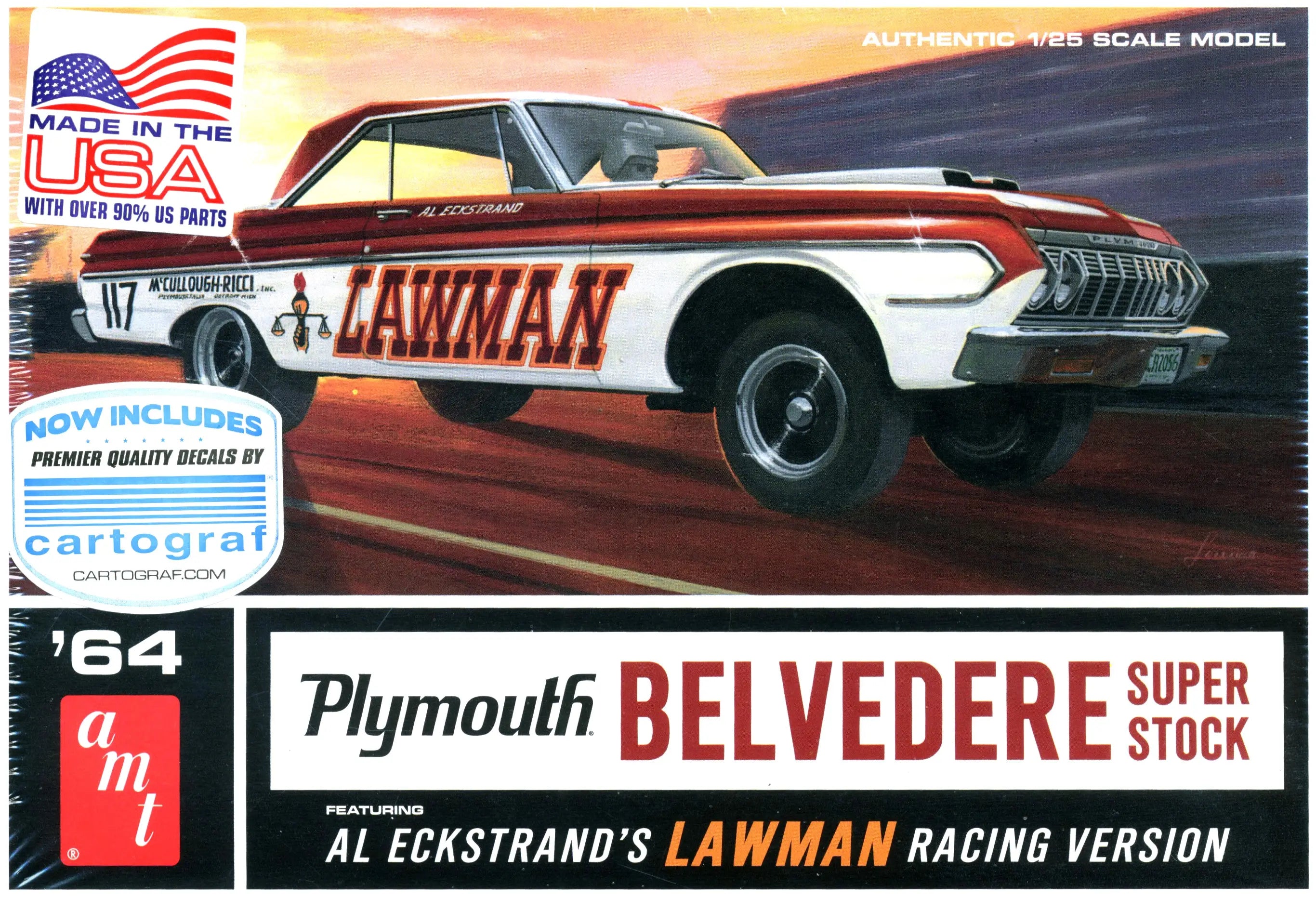 1/25 1964 Plymouth Belvedere Lawman