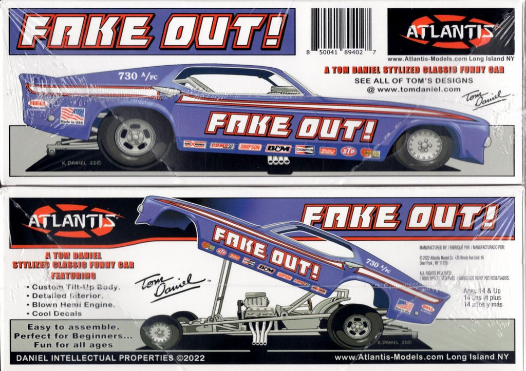 1:32 Tom Daniel - FAKE OUT! Classic Funny Car - A Tom Daniel Stylized Design