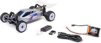 1/24 Micro-B 2S 2WD RTR Race Buggy (Battery & Charger Included), Silver
