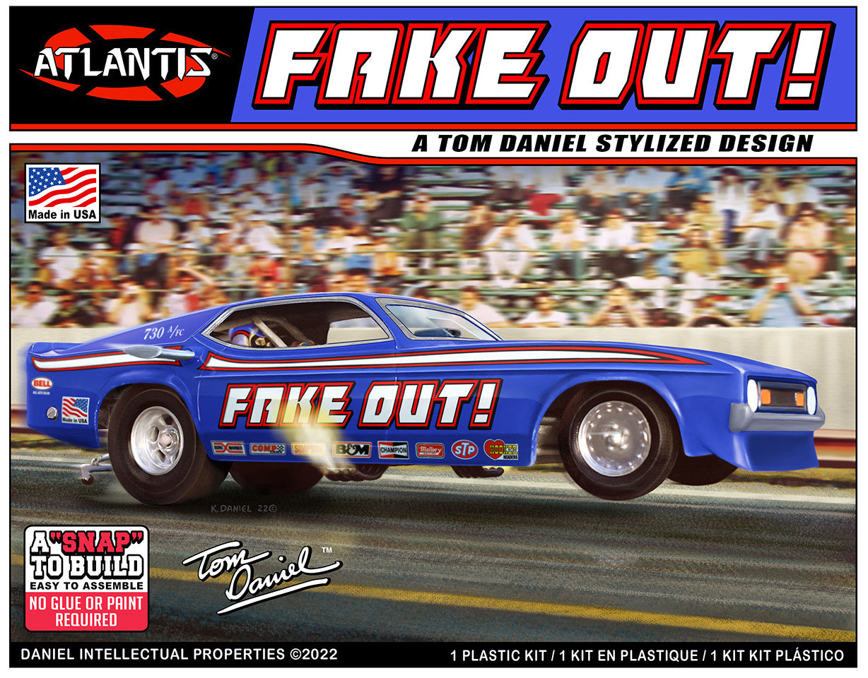 1:32 Tom Daniel - FAKE OUT! Classic Funny Car - A Tom Daniel Stylized Design