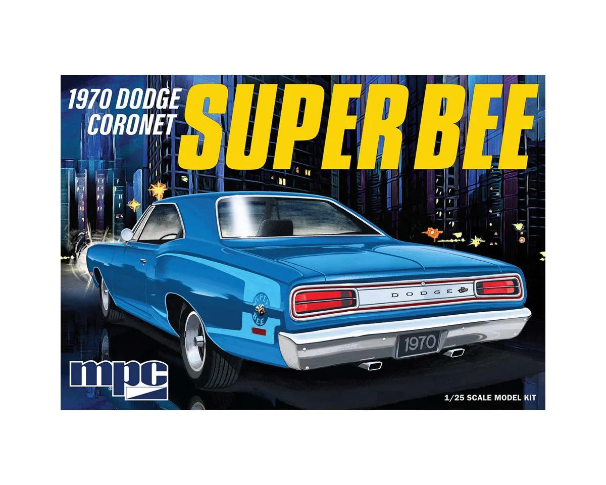 MPC 1970 Dodge Coronet Super Bee 1:25 Scale Model Kit