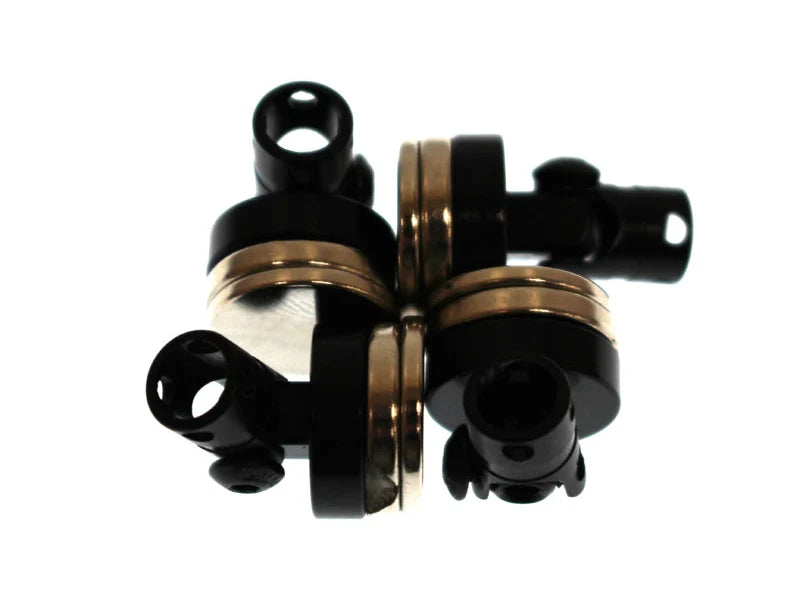 1033 - Aluminum Magnetic Body Mount Set for 1/10 Drift Cars (Existing Post Adapter) Black