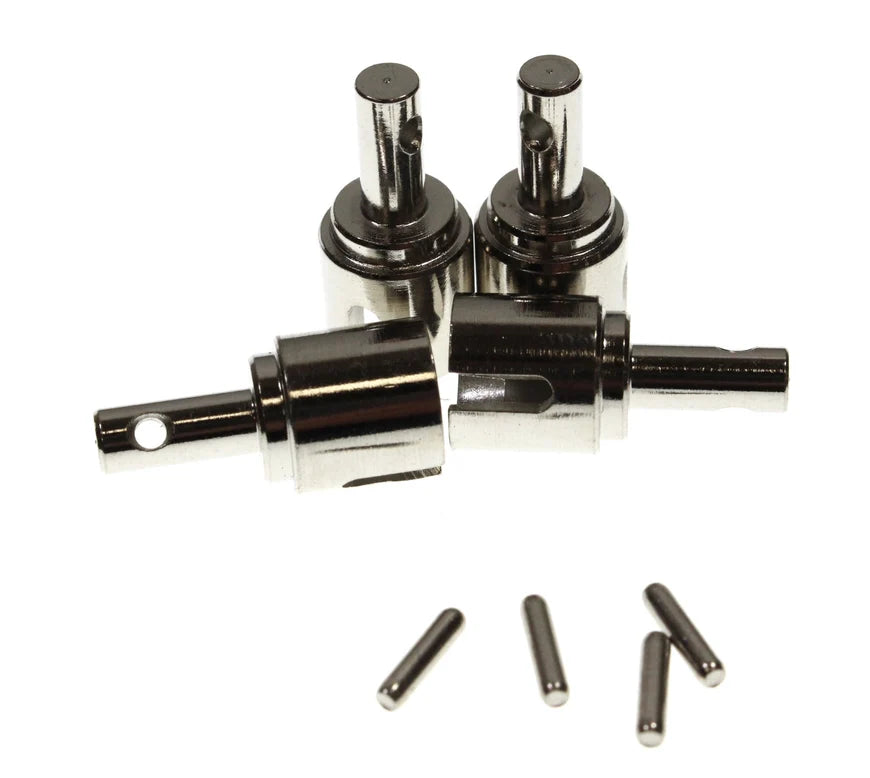 6404 - Machined Metal Diff Outdrive Cups & Pins for Blackzon Slyder