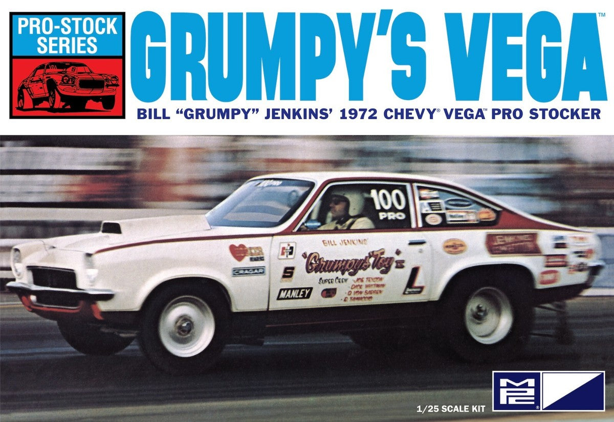 MPC 1/25 Scale MPC877/12 - Bill "Grumpy" Jenkins 1972 Chevy Vega Pro Stocker