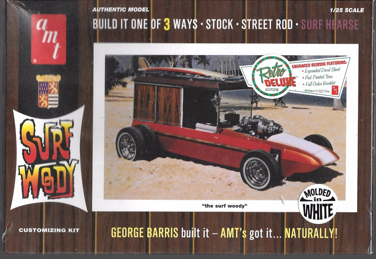 1/25 AMT Retro Deluxe Surf Woody