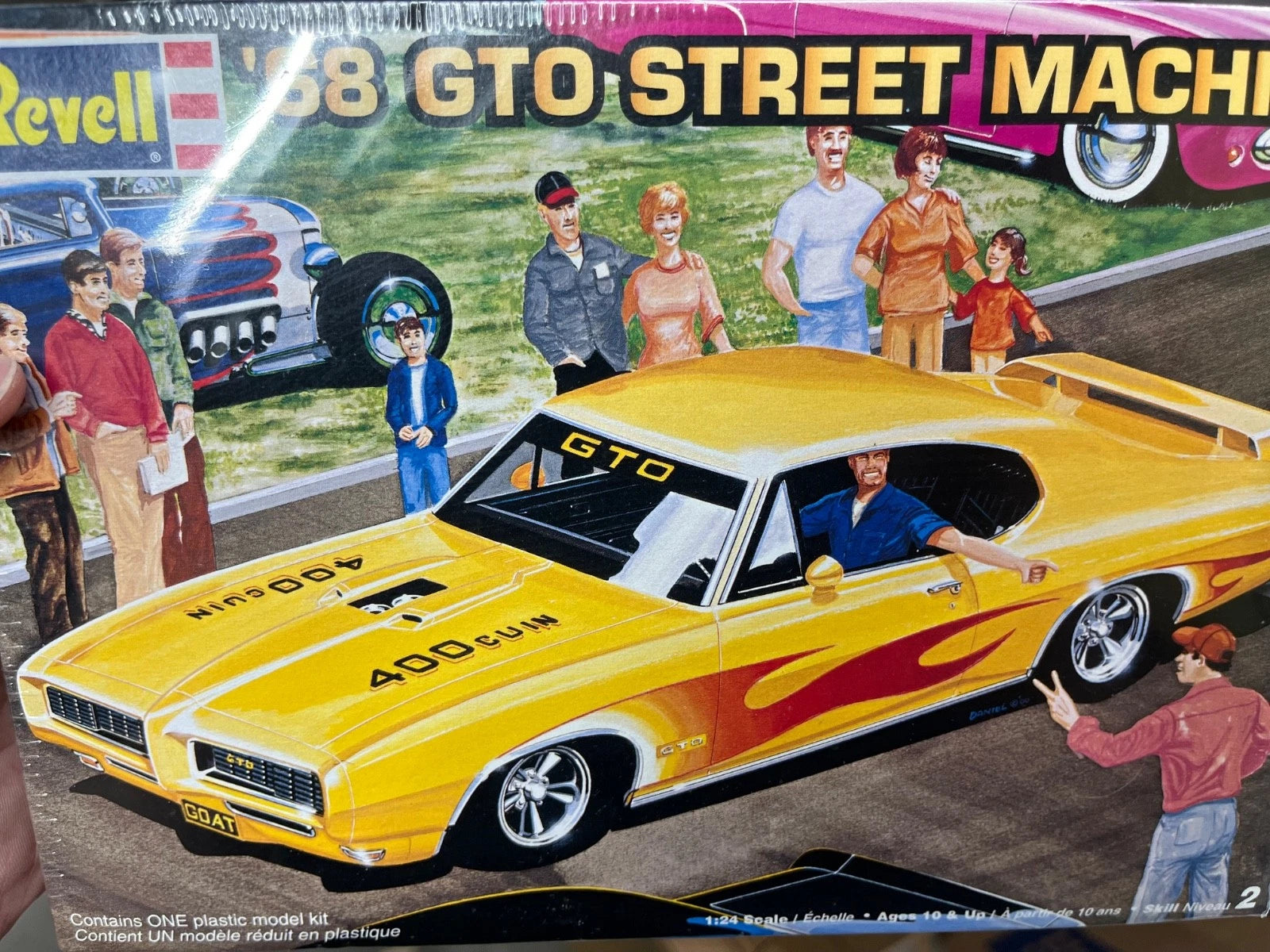 Revell 1968 Pontiac GTO Street Machine Model Kit #85-2985 1/25 New Sealed