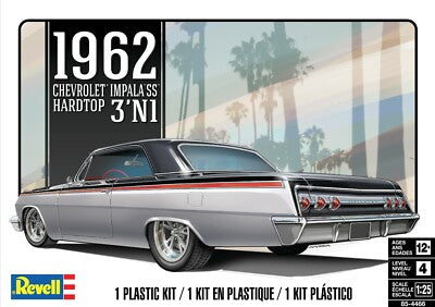 Revell 1/25 Chevrolet Impala 1962 3 'n 1 Kit 854466