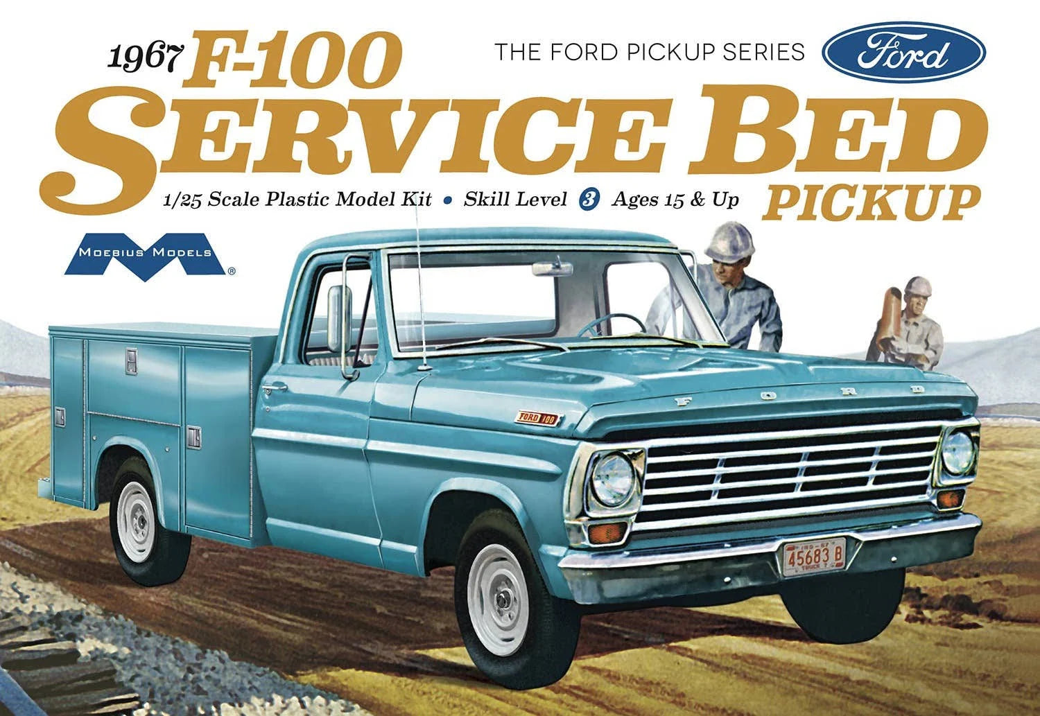 1/25 1967 Ford F100 Service Bed