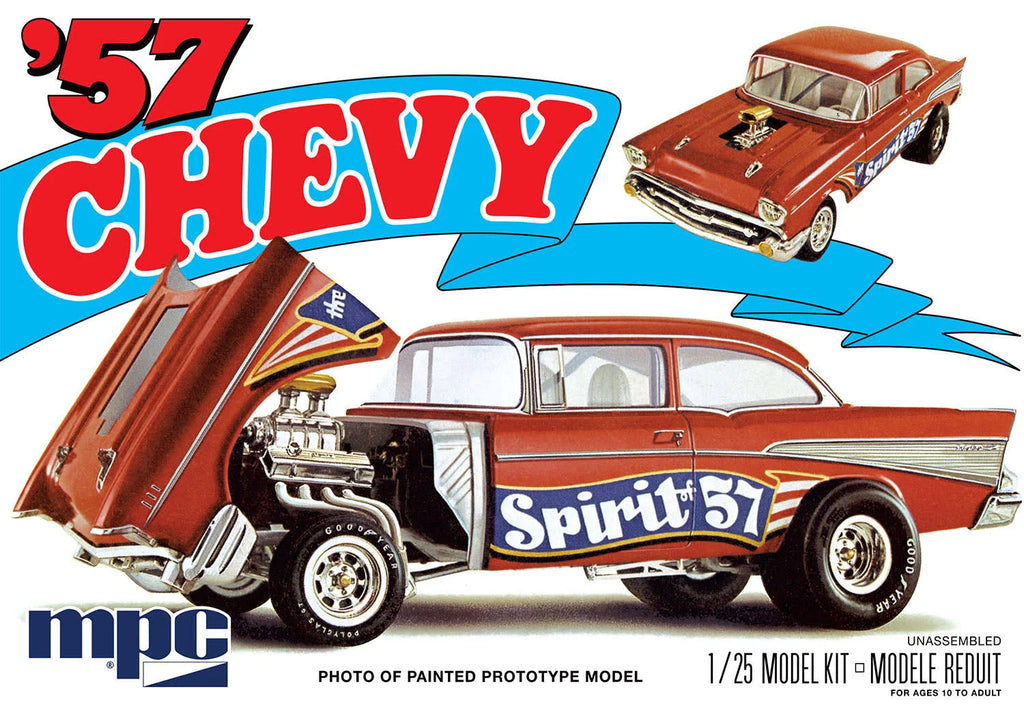 MPC 1/25 1957 Chevy Flip Nose Spirit of 57