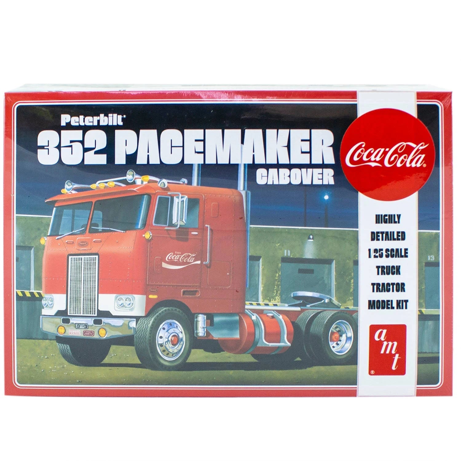 AMT 1/25 Peterbilt 352 Pacemaker Cabover Model Kit