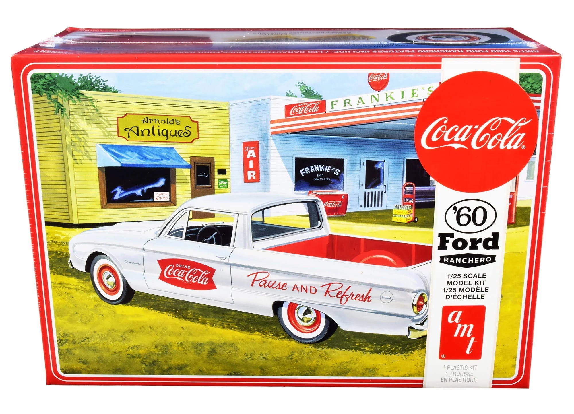 1/25 1960 Ford Ranchero w/Coke Chest Coca-Cola