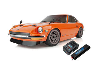 Apex2 Sport, Datsun 240Z RTR 1:10 Scale Electric 4WD On-Road Touring Car, LiPo Combo