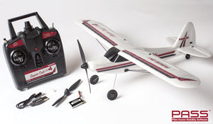 Rage R/C Super Cub MX4 Micro 4-Channel RTF Airplane with PASS (Pilot Assist Stability Software) System
