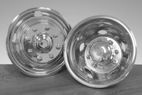 2011- 17 Gmc 3500 17  inch simulators LPNG18 Edinburg Trucks - chromewheelsimulators.com