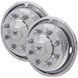 Phoenix USA D.O.T. Mount Dual Wheel Simulators for 1999–2002 Ford F350SD, Full Set for 16" Wheels - chromewheelsimulators.com