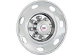 Phoenix USA D.O.T. Mount Dual Wheel Simulators for 1990+ Chevy HD3500, Full Set for 19-1/2" Wheels - chromewheelsimulators.com